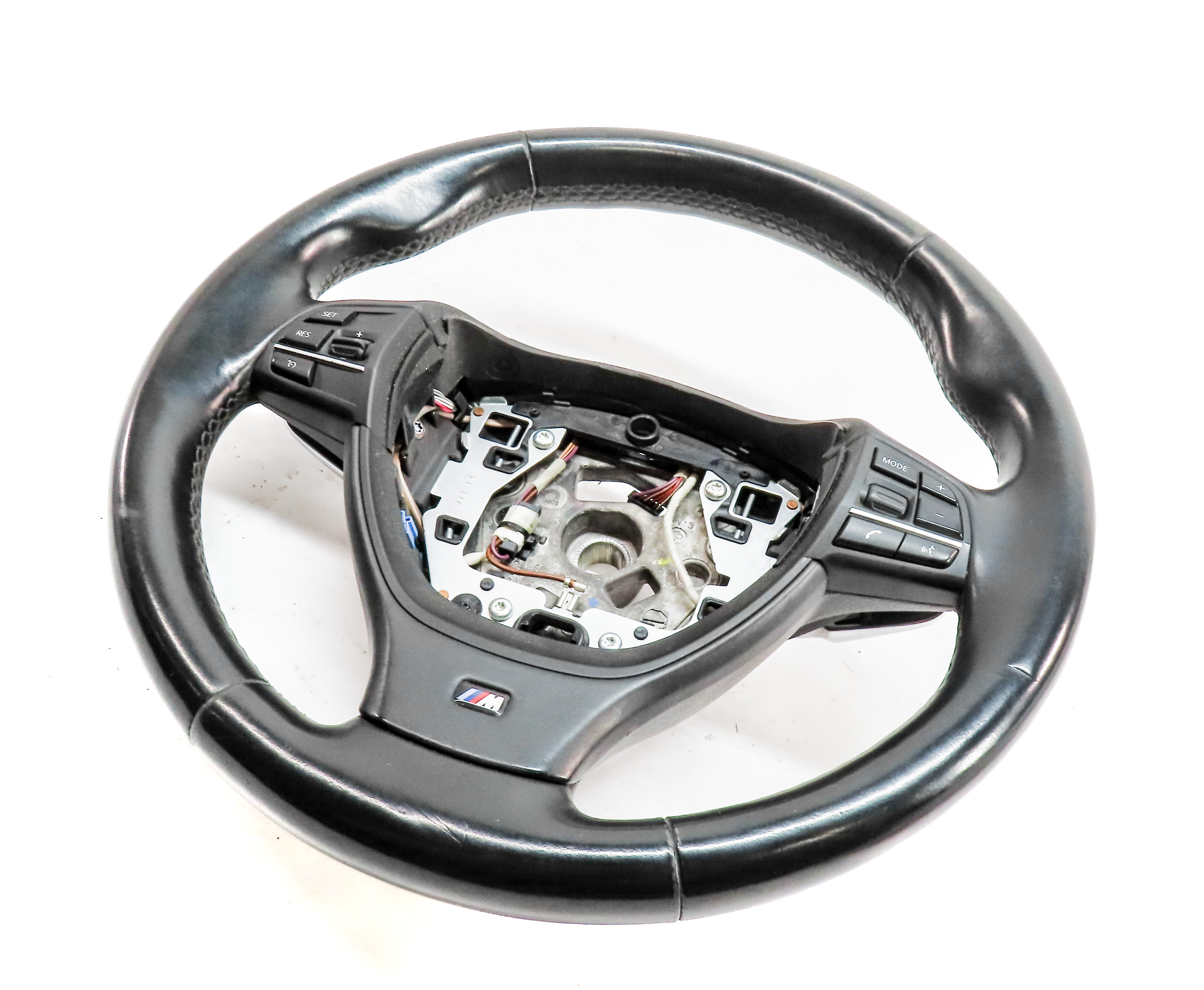 14-19 BMW 640i 650i DRIVER HEATED STEERING WHEEL w/PADDLE SHIFT & SWITCH (Black) — exact item pictured
